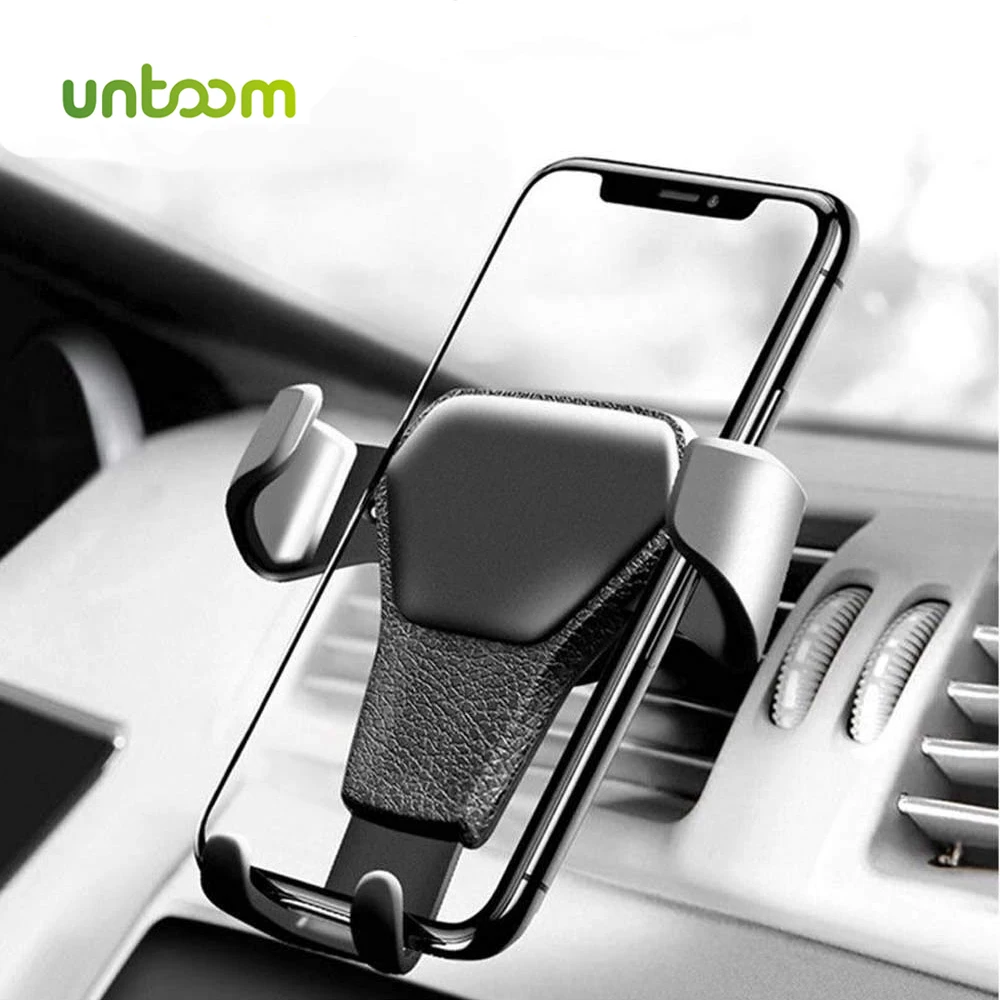 Untoom Gravity Car Phone Holder in Car Air Vent Mount Car Holder Stand for iPhone 7 8 X XS Max Phone Bracket for Samsung Xiaomi
Untoom Gravity Car Phone Holder in Car Air Vent Mount Car Holder Stand for iPhone 7 8 X XS Max Phone Bracket for Samsung Xiaomi