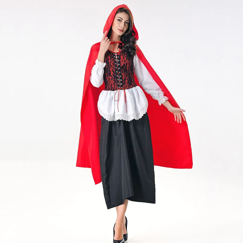 Fairy Tale Hot Sexy Role Play Costumes Adult Little Red Riding Hood Cosplay Fancy Dress Carnival Costume Women Halloween Outfits
Fairy Tale Hot Sexy Role Play Costumes Adult Little Red Riding Hood Cosplay Fancy Dress Carnival Costume Women Halloween Outfits
