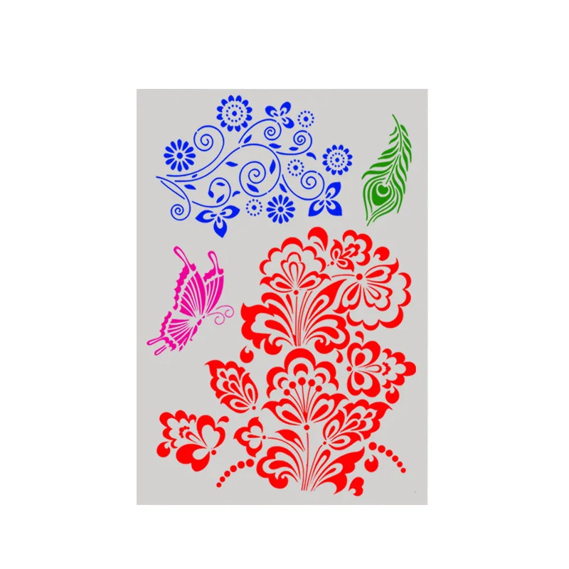 Flower butterfly Layering Stencils for Diy scrapbook/photo album Decorative Embossing coloring,painting stencil,home decor
Flower butterfly Layering Stencils for Diy scrapbook/photo album Decorative Embossing coloring,painting stencil,home decor