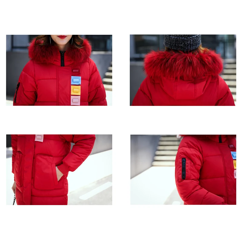 Nice Fur Collar Big Size 2XL Women Winter Coat Female Outerwear Parka Ladies Thick Warm Long Jacket Slim Jaqueta Feminina
Nice Fur Collar Big Size 2XL Women Winter Coat Female Outerwear Parka Ladies Thick Warm Long Jacket Slim Jaqueta Feminina