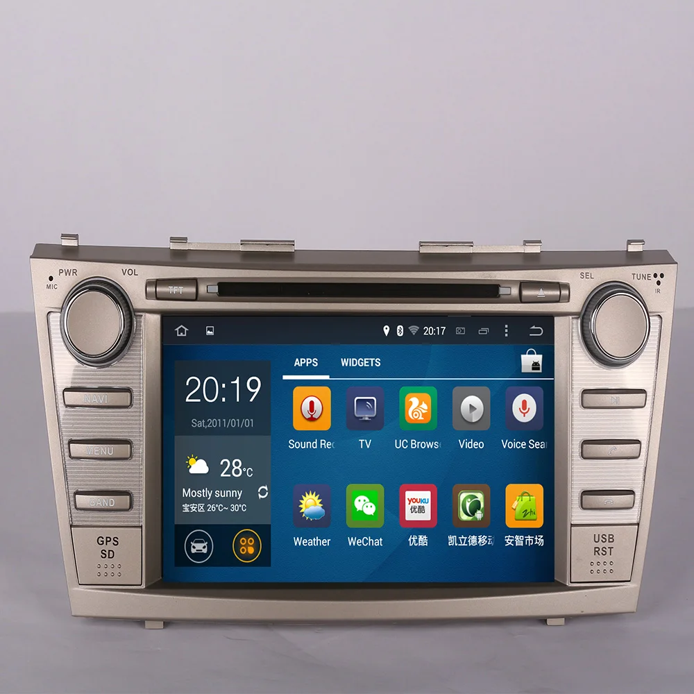 4 ГБ ОЗУ 2 Din Восьмиядерный процессор 8 дюймов Android 10 автомобильный DVD GPS навигатор