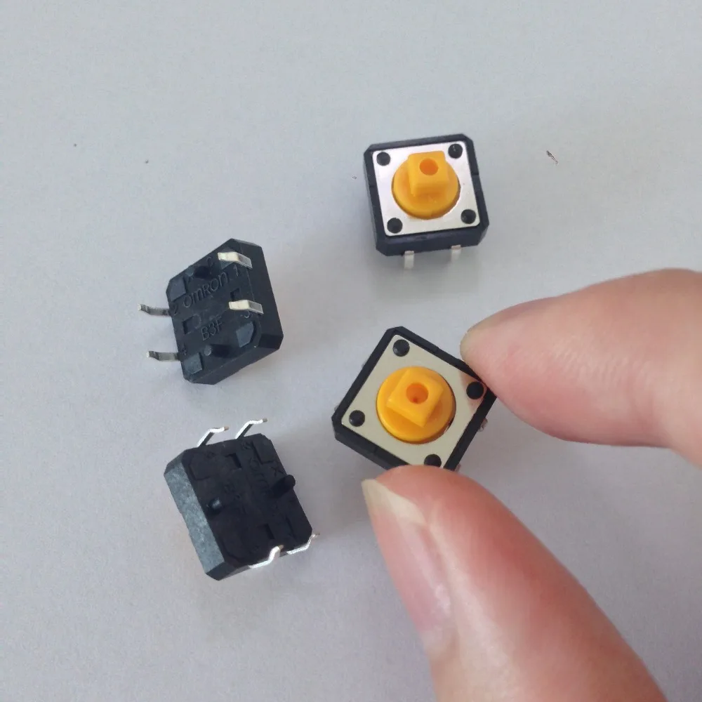 

20PCS YT2049 B3F-4055 Tactile Switches Push Button Tact Switch 12*12*7.3 mm high quality Light touch/Micro switch