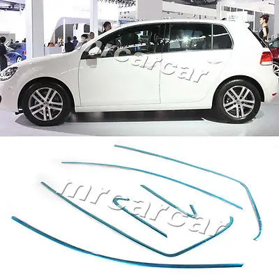 Stainless Steel Car Side Window Decoration Stripe Molding Trim For Volkswagen VW Golf 7 VII MK7 2014 - 2017
Stainless Steel Car Side Window Decoration Stripe Molding Trim For Volkswagen VW Golf 7 VII MK7 2014 - 2017
