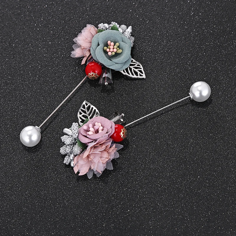 YAOLOGESweater Cardigan Female Jewelry High Quality Pearl Grey Flowers Cloth Brooch Pins Fashion Wedding Jewelry For Women Gifts
YAOLOGESweater Cardigan Female Jewelry High Quality Pearl Grey Flowers Cloth Brooch Pins Fashion Wedding Jewelry For Women Gifts