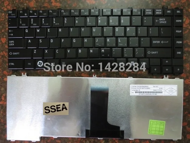 Клавиатура SSEA для ноутбука Toshiba Satellite L600D L600 L630 L635 L640 L640D L645 L645D C600 C640 C645 C645D
Клавиатура SSEA для ноутбука Toshiba Satellite L600D L600 L630 L635 L640 L640D L645 L645D C600 C640 C645 C645D