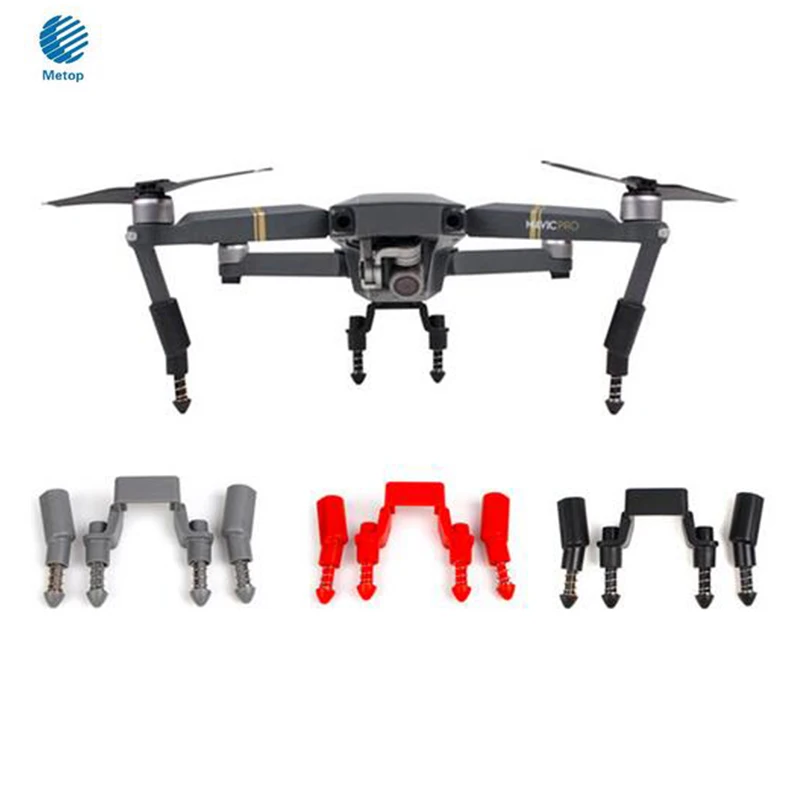 Shock-absorbing Landing Gear for DJI Mavic Pro Heightened Stabilizers Leg for DJI Mavic Pro Gimbal Protector Landing Skid
Shock-absorbing Landing Gear for DJI Mavic Pro Heightened Stabilizers Leg for DJI Mavic Pro Gimbal Protector Landing Skid