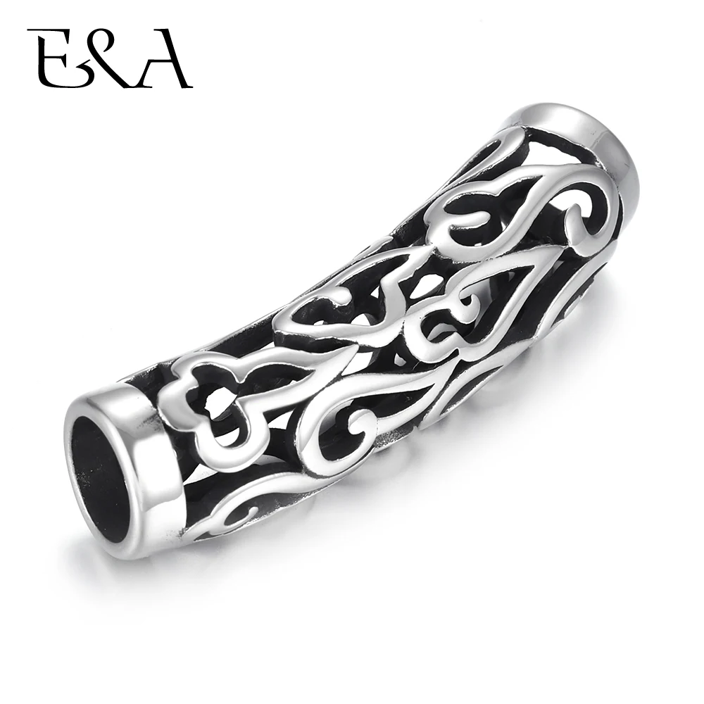 Stainless Steel Hollow Tube Beads 7mm Big Hole Slider Charm DIY Women Men Leather Cord Bracelet Clasp Making Jewelry Accessories
Stainless Steel Hollow Tube Beads 7mm Big Hole Slider Charm DIY Women Men Leather Cord Bracelet Clasp Making Jewelry Accessories