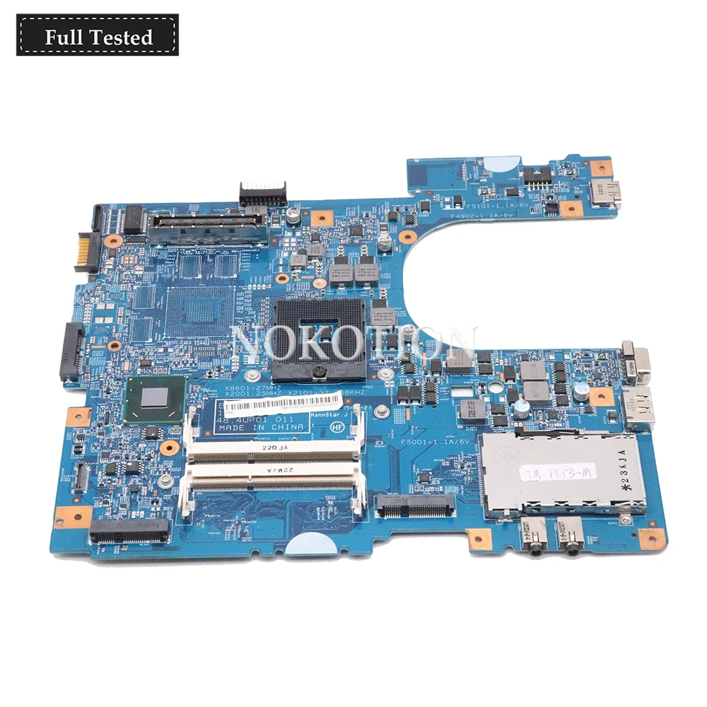 Материнская плата NOKOTION NBV7G11001 NB.V7G11.001, материнская плата для ноутбука Acer Travelmate P653-V, 48,4up01. 011 DDR3, полностью протестирована
Материнская плата NOKOTION NBV7G11001 NB.V7G11.001, материнская плата для ноутбука Acer Travelmate P653-V, 48,4up01. 011 DDR3, полностью протестирована