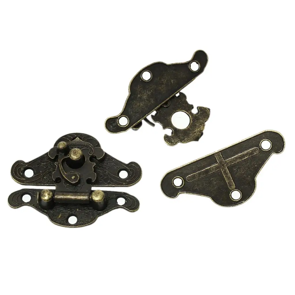Jewelry Wooden Box Lock Latch Lock Decorative Hardware Antique Bronze Flower Pattern 4.8cm x 3.8cm,5 Sets new
Jewelry Wooden Box Lock Latch Lock Decorative Hardware Antique Bronze Flower Pattern 4.8cm x 3.8cm,5 Sets new