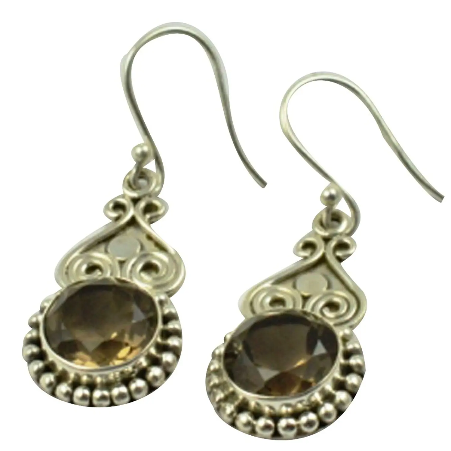 Lovegem Genuine Smoky Quartz EARRINGS 925 Sterling Silver, 41mm, AE2193
Lovegem Genuine Smoky Quartz EARRINGS 925 Sterling Silver, 41mm, AE2193