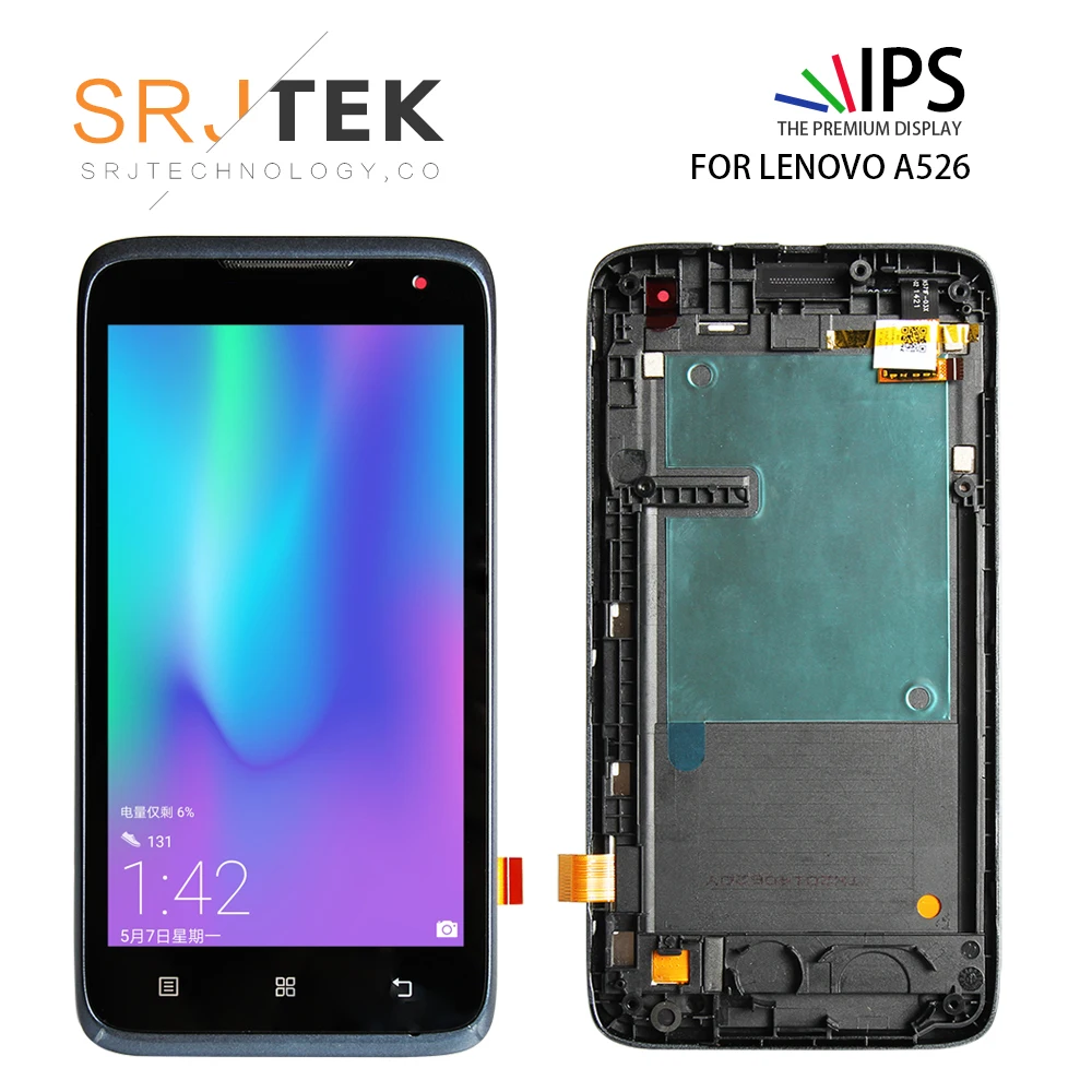 For Lenovo A526 LCD Display Screen Digitizer Assembly With Frame Replacement For 4.5 Inch Lenovo A526 LCD Screen
For Lenovo A526 LCD Display Screen Digitizer Assembly With Frame Replacement For 4.5 Inch Lenovo A526 LCD Screen