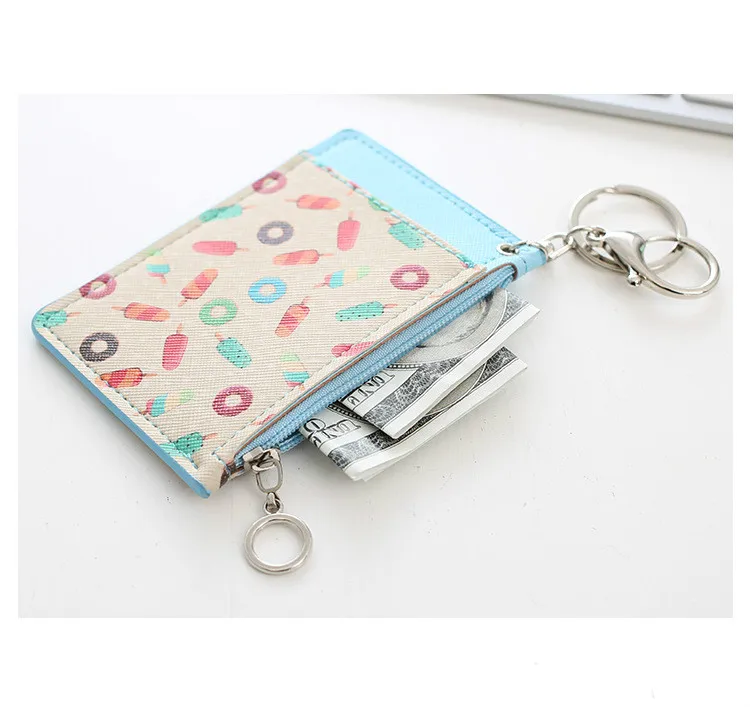 Multi-card-bit PackBag PU Leather Wallet Creadit Card Holder Bank Cardholder Leather with Key Chain or strap Women's Card Cover
Multi-card-bit PackBag PU Leather Wallet Creadit Card Holder Bank Cardholder Leather with Key Chain or strap Women's Card Cover