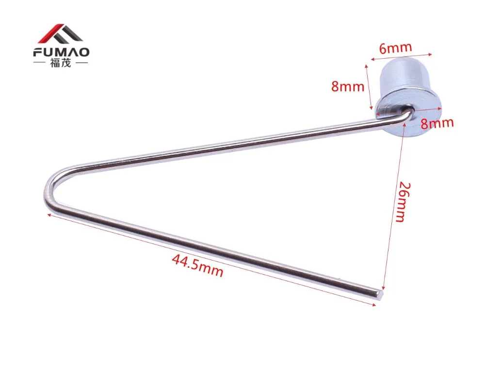 Manufacturer custom 6mm galvanized steel tube spring clip, locking spring clip
Manufacturer custom 6mm galvanized steel tube spring clip, locking spring clip