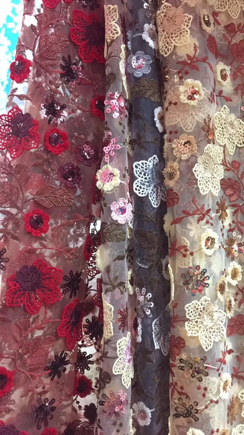 hot sale flower embroidery lace fabric SYJ-3966 tulle lace with sequins new arrival French sequins lace fabric
hot sale flower embroidery lace fabric SYJ-3966 tulle lace with sequins new arrival French sequins lace fabric
