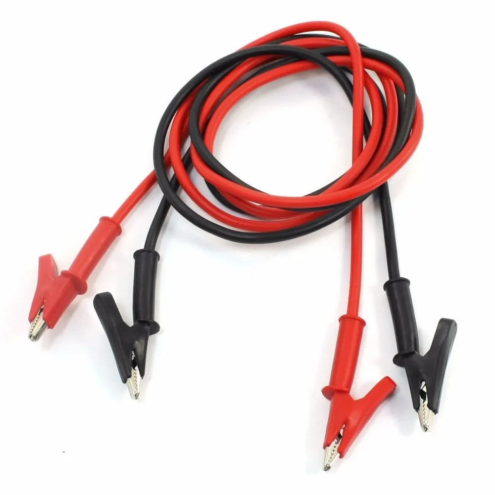 20PCS silicone Voltage Alligator clips TO Alligator clips Electrical Clamp Insulated Test Lead Cable about 1.1M
20PCS silicone Voltage Alligator clips TO Alligator clips Electrical Clamp Insulated Test Lead Cable about 1.1M