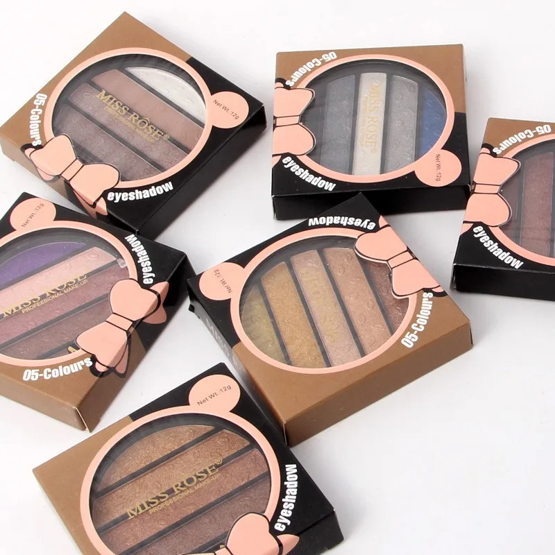 5 Colors Shimmer Matte Eyeshadow Palette Glitter Portable Makeup Palette Nude Pigmented EyeShadow Pallete Waterproof Cosmetic
5 Colors Shimmer Matte Eyeshadow Palette Glitter Portable Makeup Palette Nude Pigmented EyeShadow Pallete Waterproof Cosmetic