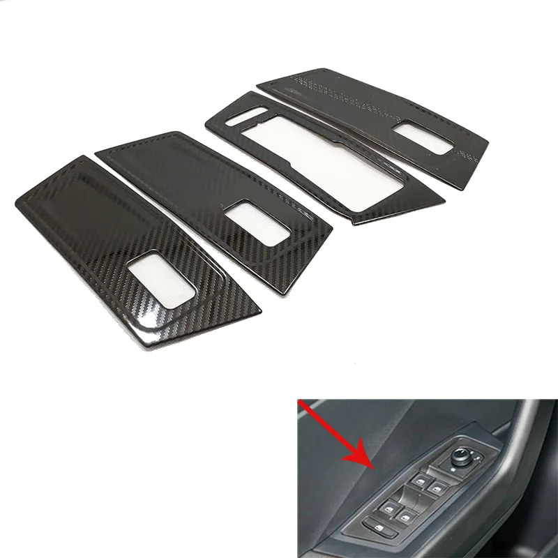 Stainless Window Control Panel Glass Lift Switch Panel Cover Trim For VW Volkswagen T-ROC 2018 2019
Stainless Window Control Panel Glass Lift Switch Panel Cover Trim For VW Volkswagen T-ROC 2018 2019