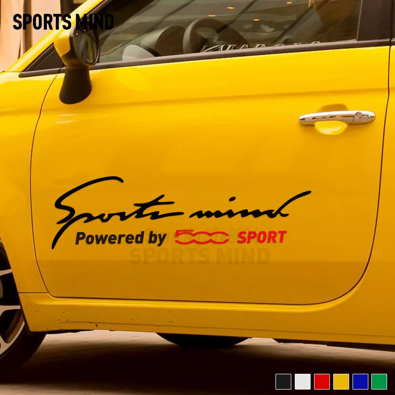 Наклейка на автомобиль с дизайном Sports Mind, внешние аксессуары для ABARTH FIAT 500
Наклейка на автомобиль с дизайном Sports Mind, внешние аксессуары для ABARTH FIAT 500