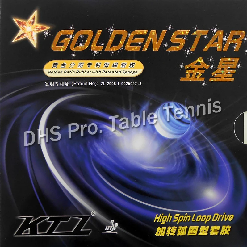 KTL GOLDEN STAR High Spin Loop Drive Pips для настольного тенниса с губкой ракетки | Спорт и