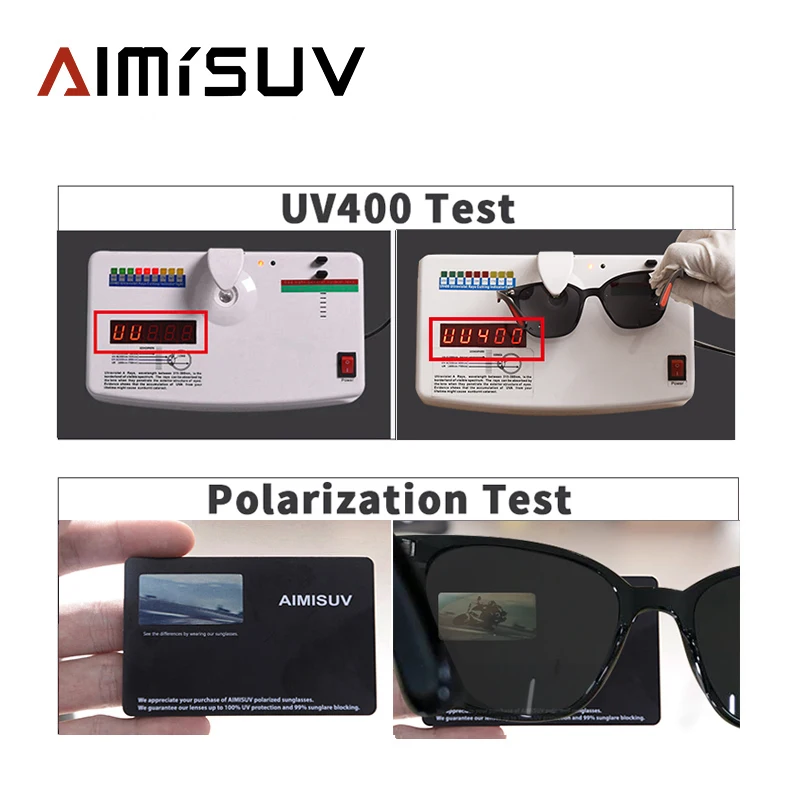 AIMISUV Polarized Sunglasses Men Brand Design Driving Square Frame Sunglasses Male Classic Unique Frame Gafas De Sol AMS'831
AIMISUV Polarized Sunglasses Men Brand Design Driving Square Frame Sunglasses Male Classic Unique Frame Gafas De Sol AMS'831
