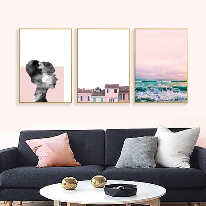 Modern Abstract Landscape Pink Sky Poster Canvas Paintings Wall Art Prints Pictures living Room Interior Home Decorive No Frame
Modern Abstract Landscape Pink Sky Poster Canvas Paintings Wall Art Prints Pictures living Room Interior Home Decorive No Frame