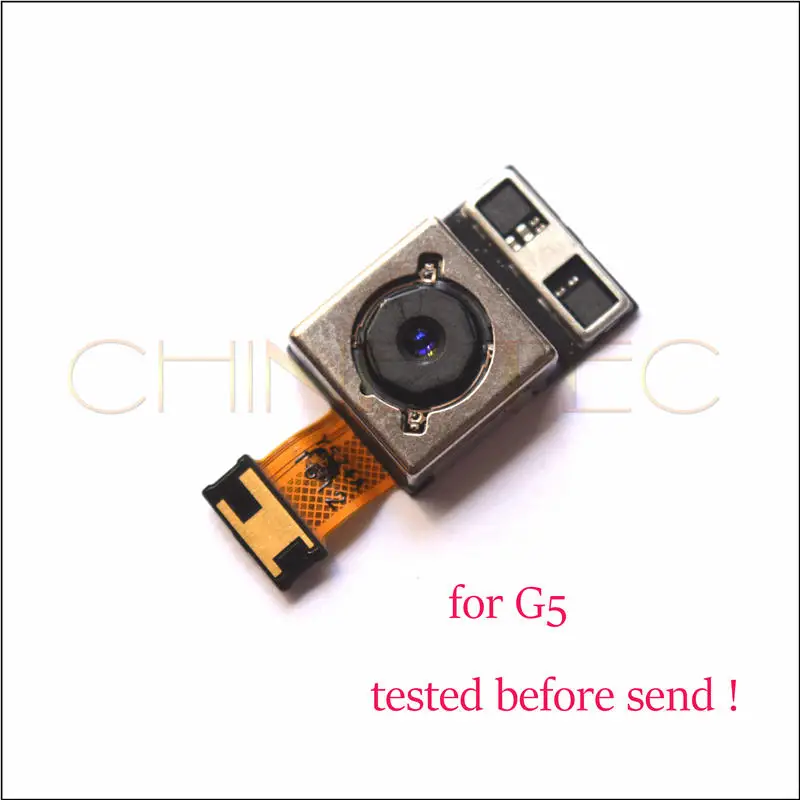 Original and tested OK Back Camera for LG G5 Rear Big Camera Module Replacement Parts
Original and tested OK Back Camera for LG G5 Rear Big Camera Module Replacement Parts