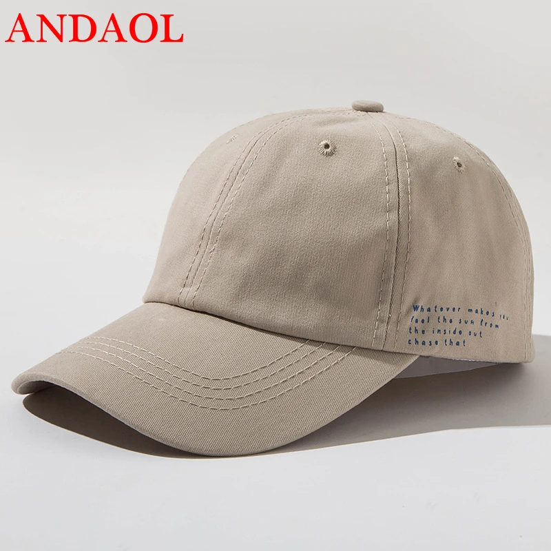 ANDAOL Unisex Casual Caps Summer Solid AdjustableBaseball Cap Feminino Breathable Outdoor Marvel Campus Snapback Trainers Hat
ANDAOL Unisex Casual Caps Summer Solid AdjustableBaseball Cap Feminino Breathable Outdoor Marvel Campus Snapback Trainers Hat
