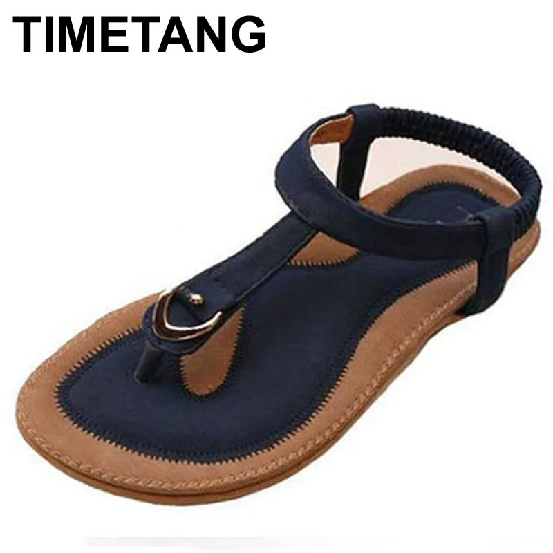 TIMETANG Women Summer Style Flat Shoes Women Flat Heel Comfortable Soft Bottom Sandals Women Sweet Flip Flops large Size 35-42
TIMETANG Women Summer Style Flat Shoes Women Flat Heel Comfortable Soft Bottom Sandals Women Sweet Flip Flops large Size 35-42