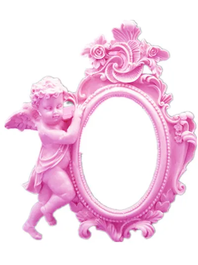 3D Plaster mould Desktop Decorating Chocolate Sugarcraft Angle Frame Silicone Molds DIY Clay Craft Gypsum Hanging Pendant Mold
3D Plaster mould Desktop Decorating Chocolate Sugarcraft Angle Frame Silicone Molds DIY Clay Craft Gypsum Hanging Pendant Mold