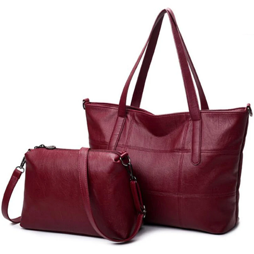 Large Capacity Women Composite Bag 2018 High Quality Handbag Lady Famous Designer Brand Shoulder Fashion Messenger Bag ZLG28 
Large Capacity Women Composite Bag 2018 High Quality Handbag Lady Famous Designer Brand Shoulder Fashion Messenger Bag ZLG28