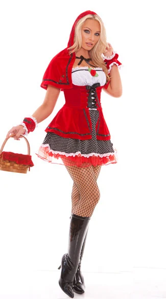 Free Shipping Sultry Red Riding Hood Costume 3S1476 Hot Sale Women Sexy Halloween Costumes
Free Shipping Sultry Red Riding Hood Costume 3S1476 Hot Sale Women Sexy Halloween Costumes