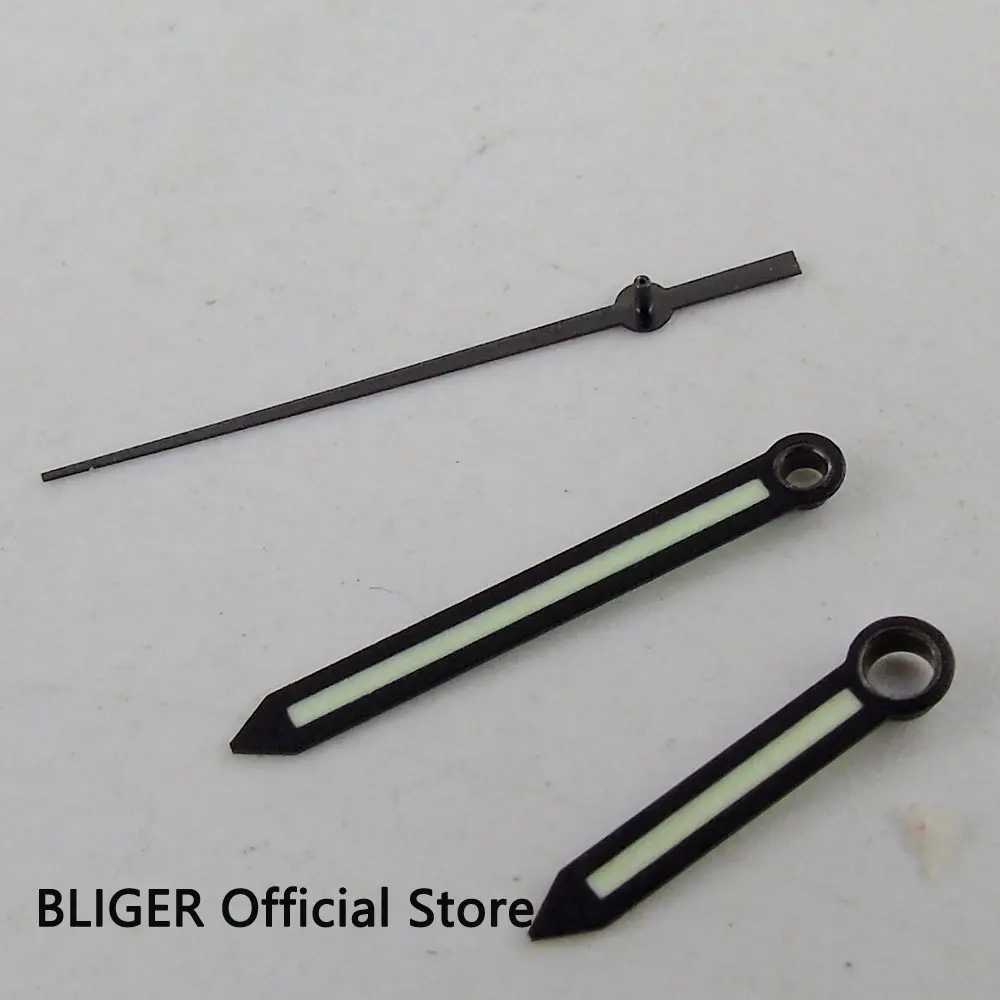 BLIGER Black Edge Stainless Steel Luminous Watch Hands Brand Luxury Fit MIYOTA 8205 8215 821A Automatic Movement Hands for Watch
BLIGER Black Edge Stainless Steel Luminous Watch Hands Brand Luxury Fit MIYOTA 8205 8215 821A Automatic Movement Hands for Watch