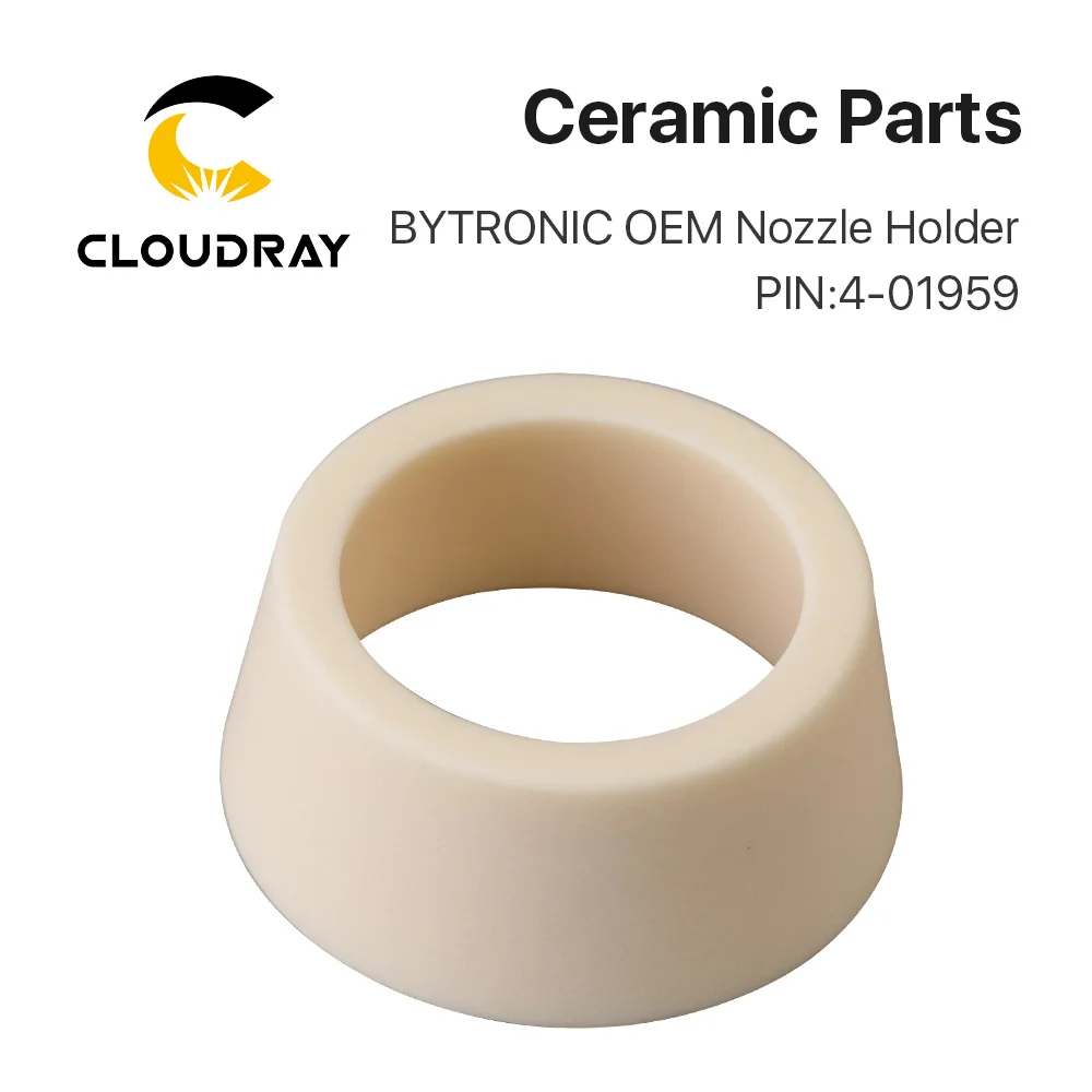 Керамический держатель сопла Cloudray OEM BYSTRONIC 4-01959 D26 h10.9 мм для волоконной лазерной