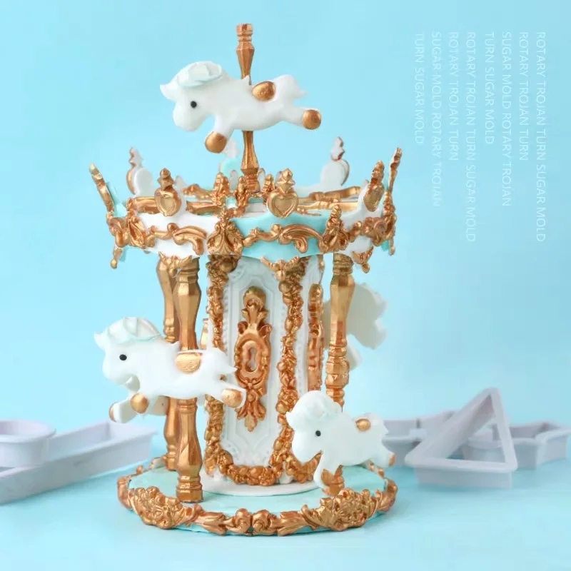 Lovely Merry-go-round Food Grade Plastic Cutting Mould For Sugar Fondant Icing Cake Chocolate Cookies Diy Mould Only
Lovely Merry-go-round Food Grade Plastic Cutting Mould For Sugar Fondant Icing Cake Chocolate Cookies Diy Mould Only