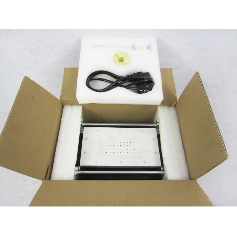 7 inches LY 947V.2 build-In Air Pump Vacuum LCD Separator Machine Screen Repair Machine with Cutting Line non-slip mat
7 inches LY 947V.2 build-In Air Pump Vacuum LCD Separator Machine Screen Repair Machine with Cutting Line non-slip mat