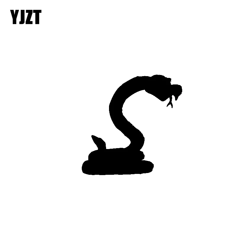 YJZT 14CM*14CM Snake Artistic Delicate Vinyl Decal Interesting Car Sticker Black/Silver C19-1007
YJZT 14CM*14CM Snake Artistic Delicate Vinyl Decal Interesting Car Sticker Black/Silver C19-1007