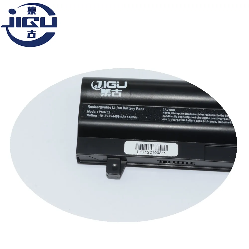 

JIGU 6CELL PA3732U-1BAS PA3734U-1BRS PABAS209 PABAS211 Laptop Battery For Toshiba NB200 NB201