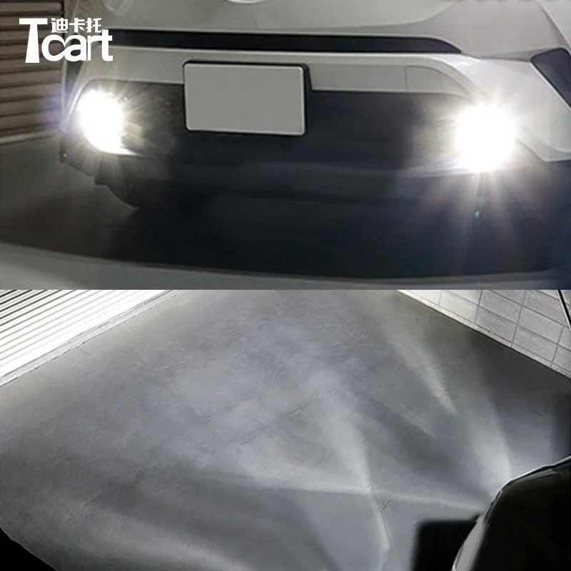 Tcart Car LED Front Fog Light Bulbs H11 5730 Auto Led Driving Lamps For Toyota CHR C-HR 2017 2018 Accessories
Tcart Car LED Front Fog Light Bulbs H11 5730 Auto Led Driving Lamps For Toyota CHR C-HR 2017 2018 Accessories