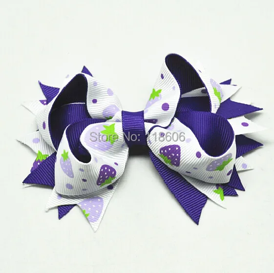 50pcs 4Inch Purple Strawberry Large Stacked Boutique Hairbow Baby Toddler Child Hair Clip Free Shipping
50pcs 4Inch Purple Strawberry Large Stacked Boutique Hairbow Baby Toddler Child Hair Clip Free Shipping
