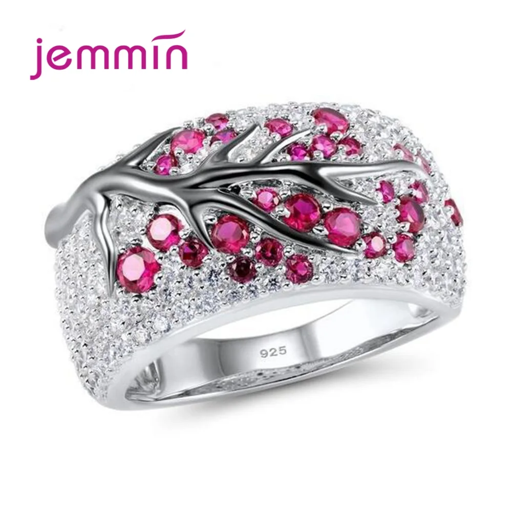 925 Sterling Silver Engagement Ring Fashion Jewelry Vintage Tree Design CZ Cubic Zirconia Pave Setting Women Girls Wholesale
925 Sterling Silver Engagement Ring Fashion Jewelry Vintage Tree Design CZ Cubic Zirconia Pave Setting Women Girls Wholesale