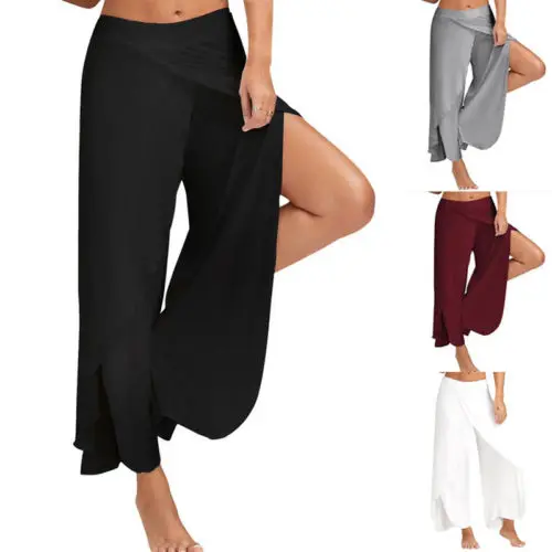 Hirigin 2017 Sexy Women High Waist Flared Wide Leg Long Pants Casual Palazzo Split Trousers Navelty Fashion Style Free Shipping
Hirigin 2017 Sexy Women High Waist Flared Wide Leg Long Pants Casual Palazzo Split Trousers Navelty Fashion Style Free Shipping