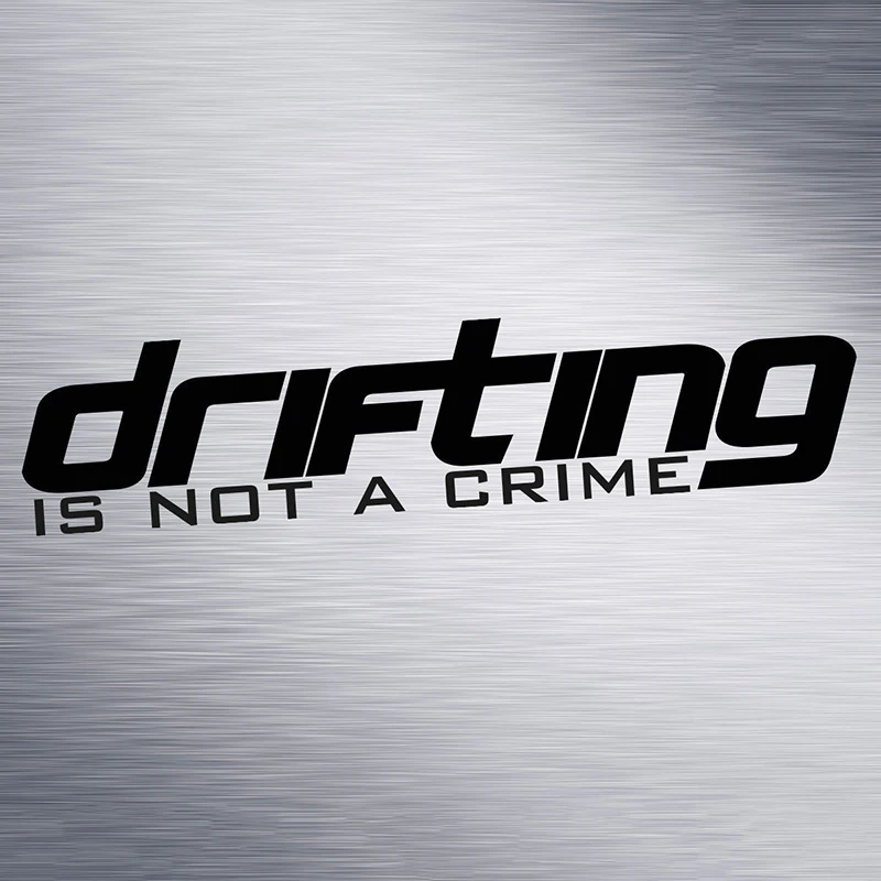Drifting Is Not A Crime JDM Vinyl Decal Sticker Car Window Bodywork Styling Modern | Автомобили и мотоциклы