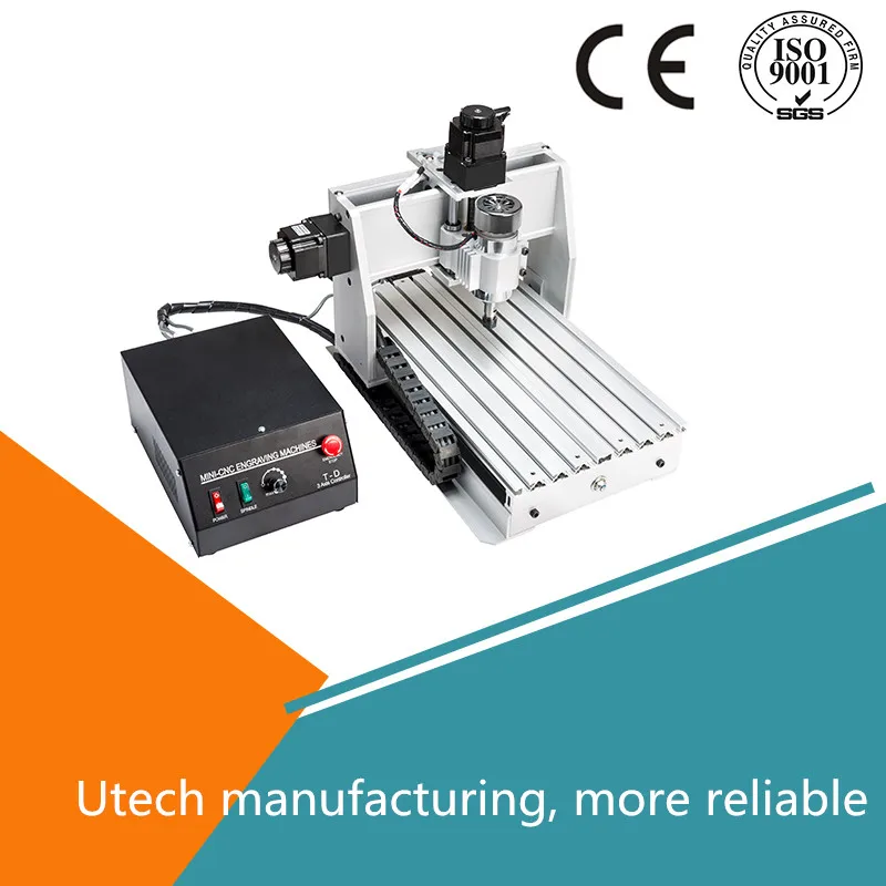 UTECH CNC 6040 4 осевой фрезерный гравировальный станок для многофункционального