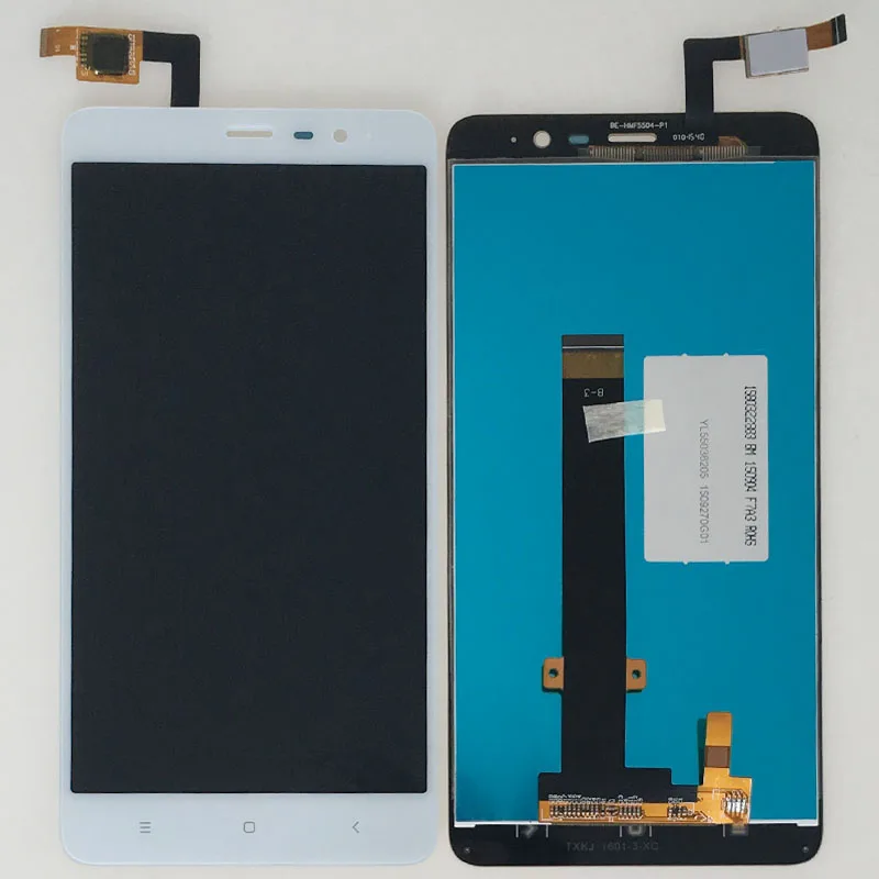 Белый сенсорный дигитайзер ЖК дисплей Дисплей сборки для Xiaomi Hongmi Примечание 3 Redmi