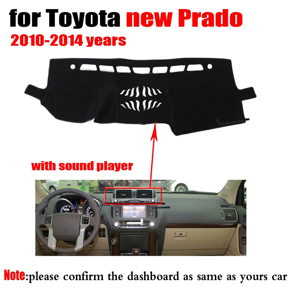 Крышка приборной панели автомобиля коврик для TOYOTA Новый PRADO высокой конфигурации 2010-2014 левосторонний привод dashmat pad dash коврик аксессуары
Крышка приборной панели автомобиля коврик для TOYOTA Новый PRADO высокой конфигурации 2010-2014 левосторонний привод dashmat pad dash коврик аксессуары