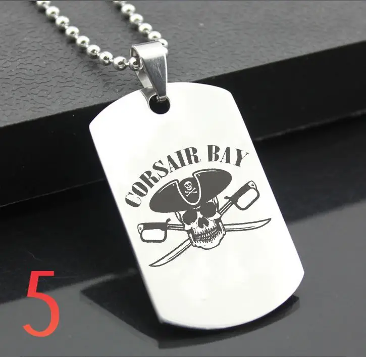Perfect JL Pirate flag Western Style Army card Personalized Diy Letters Pendant Steel Necklace personality Gifts HDBZ01
Perfect JL Pirate flag Western Style Army card Personalized Diy Letters Pendant Steel Necklace personality Gifts HDBZ01