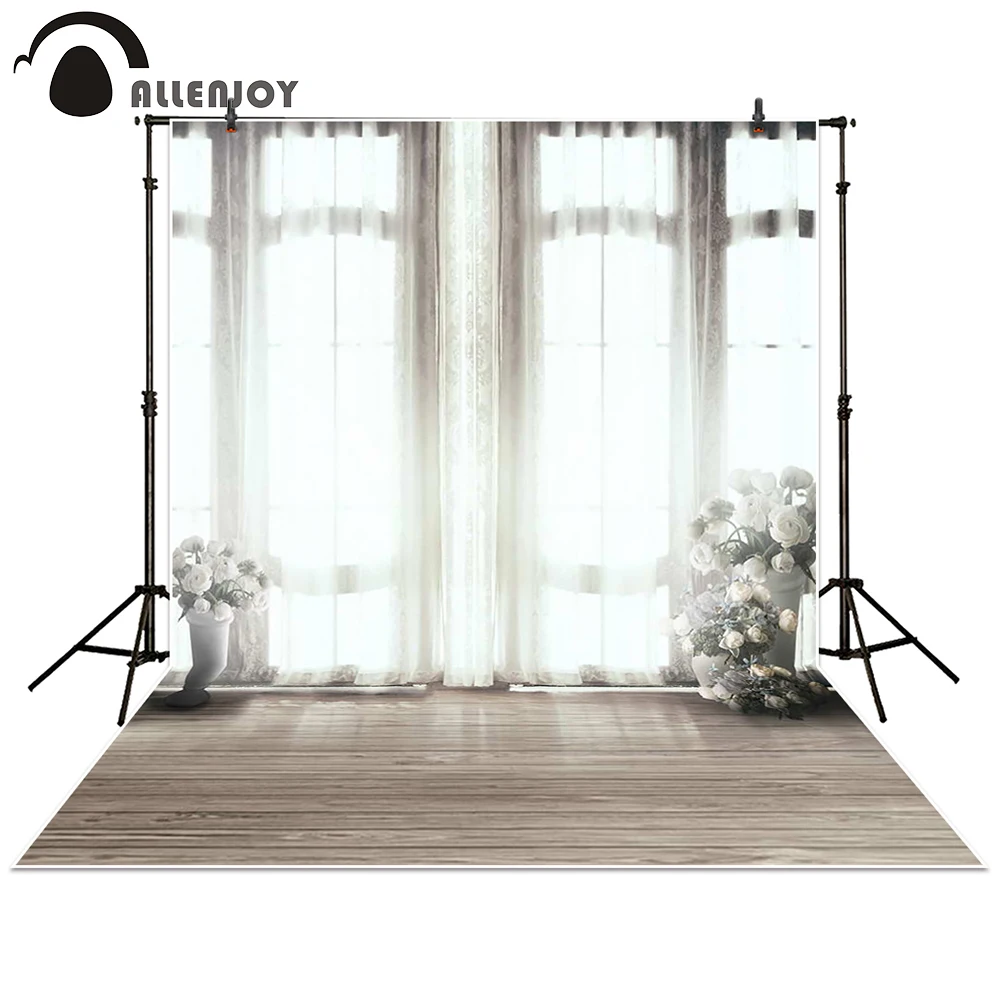 Allenjoy Photography Backdrop wedding white curtains windowsill window pots flowers background photocall photobooth Photo studio
Allenjoy Photography Backdrop wedding white curtains windowsill window pots flowers background photocall photobooth Photo studio