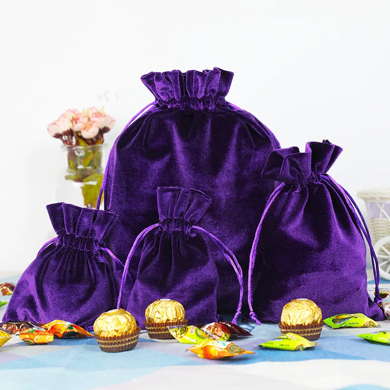 10pcs/lot Velvet Drawstring Jewelry Wrapping Pouches Gift Bags for Packaging Candy Birthday Party Supply Travel Storage Bag
10pcs/lot Velvet Drawstring Jewelry Wrapping Pouches Gift Bags for Packaging Candy Birthday Party Supply Travel Storage Bag