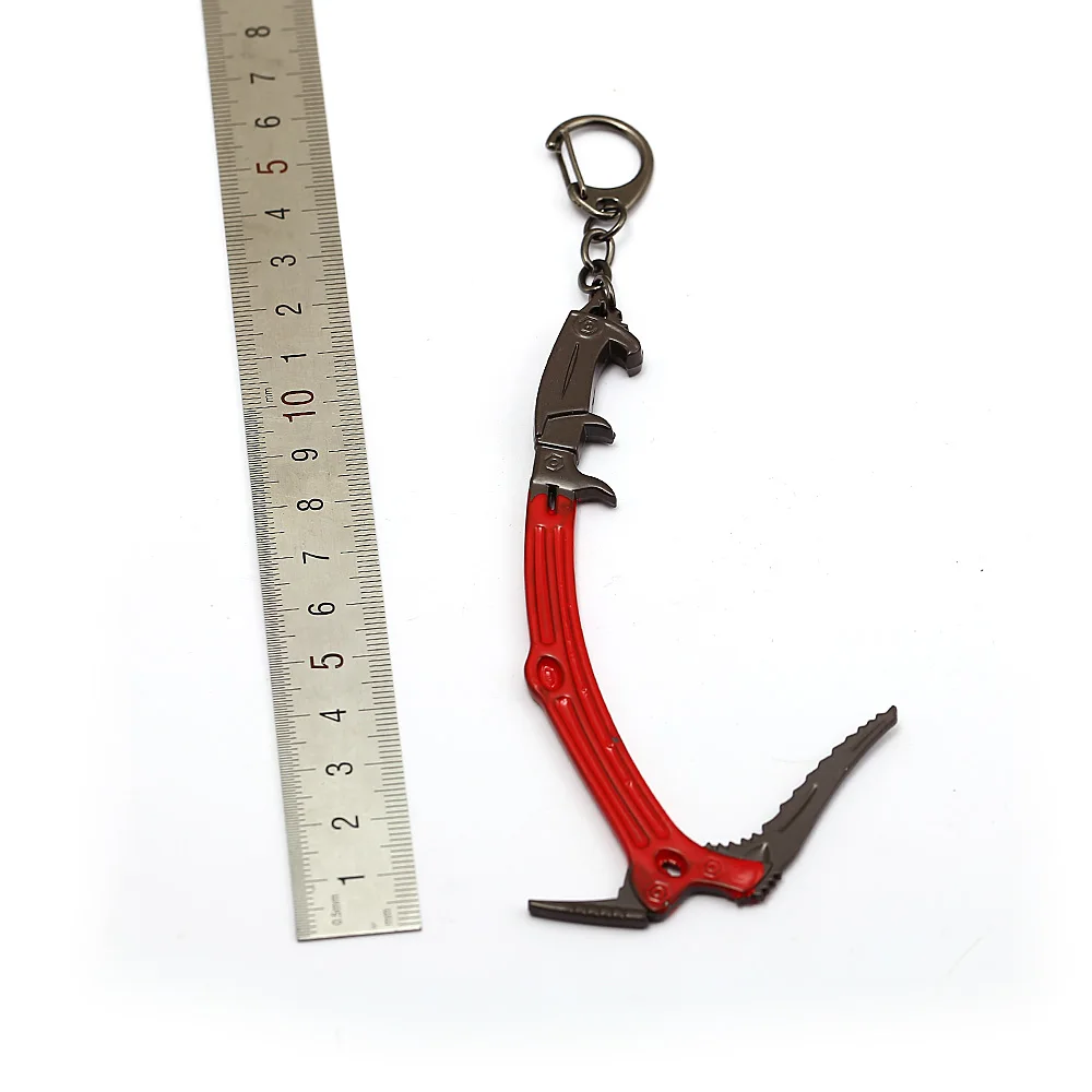 J Store Movie Tomb Raider Keychain Lara Croft Ice Axe Red Metal Keyring Holder Men Chaveiro Car Bag Accessories Souvenir JJ12935
J Store Movie Tomb Raider Keychain Lara Croft Ice Axe Red Metal Keyring Holder Men Chaveiro Car Bag Accessories Souvenir JJ12935