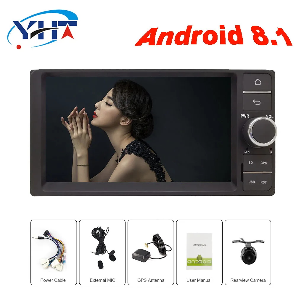 2din 7" inch Quad-Core 1+16G Android 8.1 Universal Car Radio DVD Player with Touch Screen BT HD MirrorLink with No CD for Toyota
2din 7" inch Quad-Core 1+16G Android 8.1 Universal Car Radio DVD Player with Touch Screen BT HD MirrorLink with No CD for Toyota